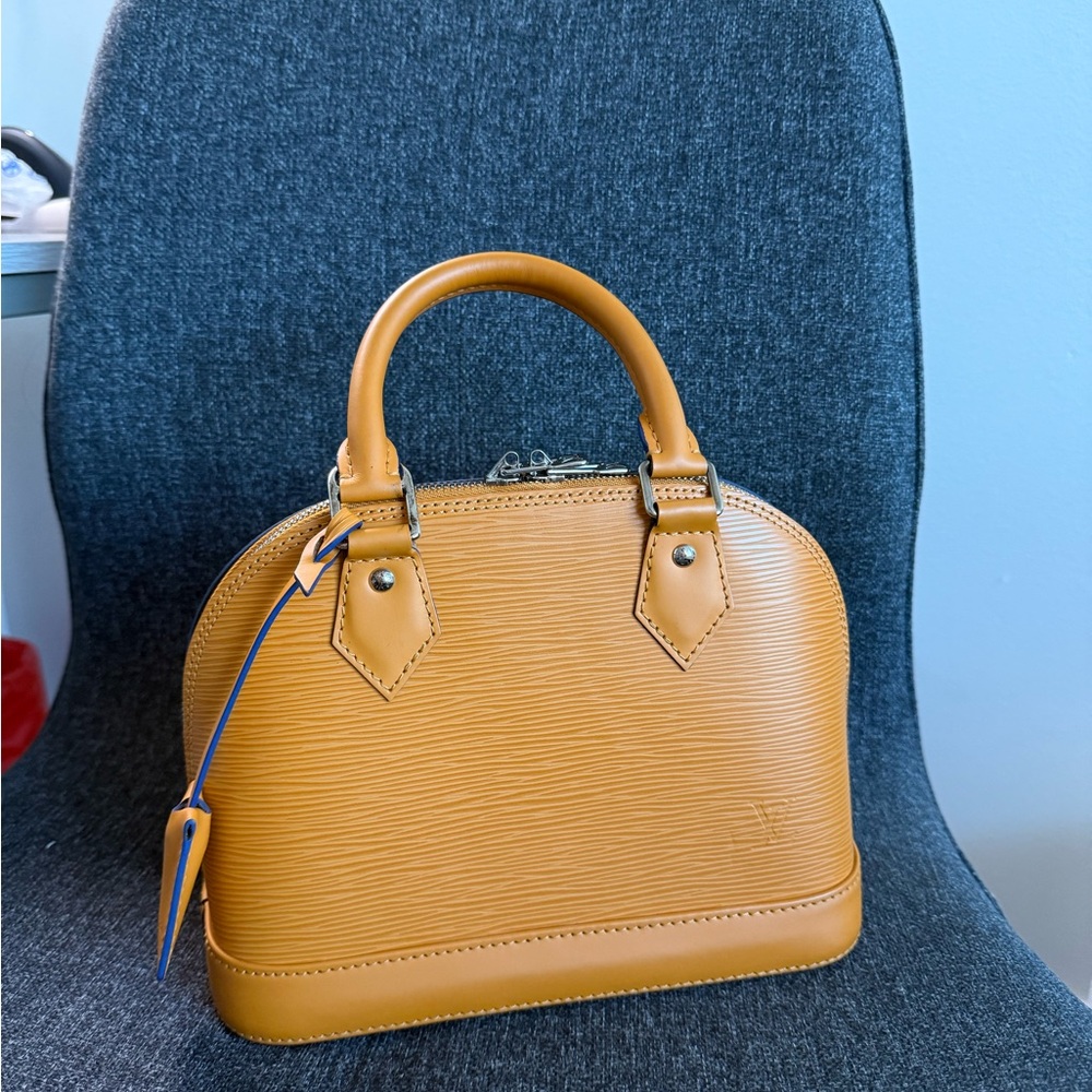 Louis Vuitton Alma BB Epi Leather Crossbody Bag